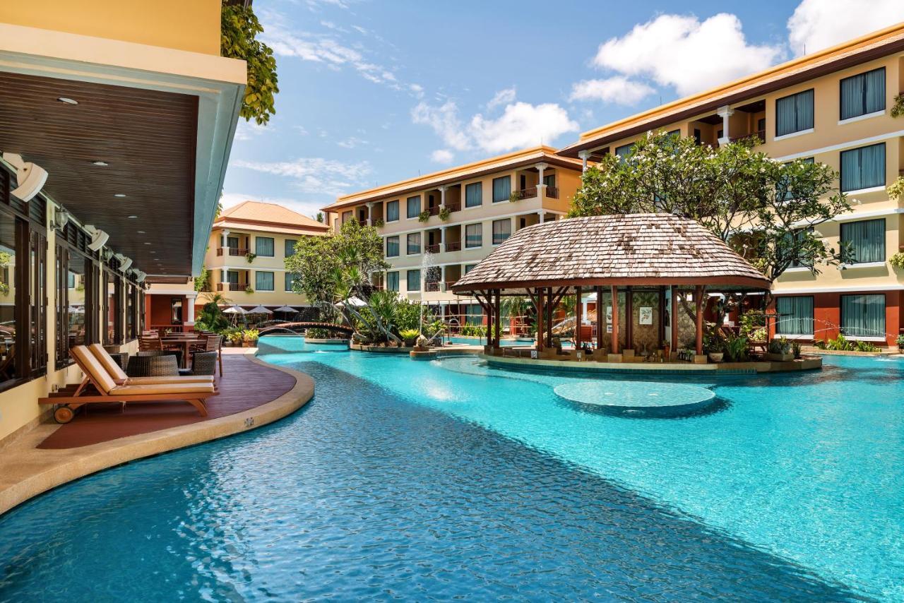 Patong Paragon Resort & Spa Sha Extra Plus Zewnętrze zdjęcie The swimming pool at the hotel